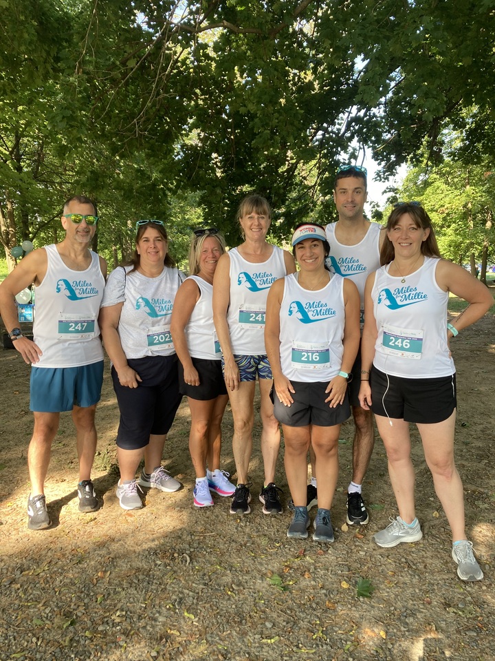 Team Miles For Millie Gettin' It Done For The National Ovarian Cancer Coalition! T-Shirt Photo