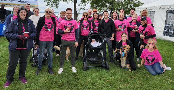 2022 Aha Heart Walk Milwaukee T-Shirt Photo