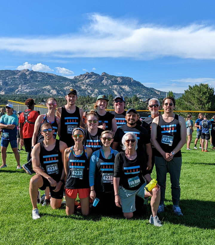 Rocky Mountain Runners T-Shirt Photo