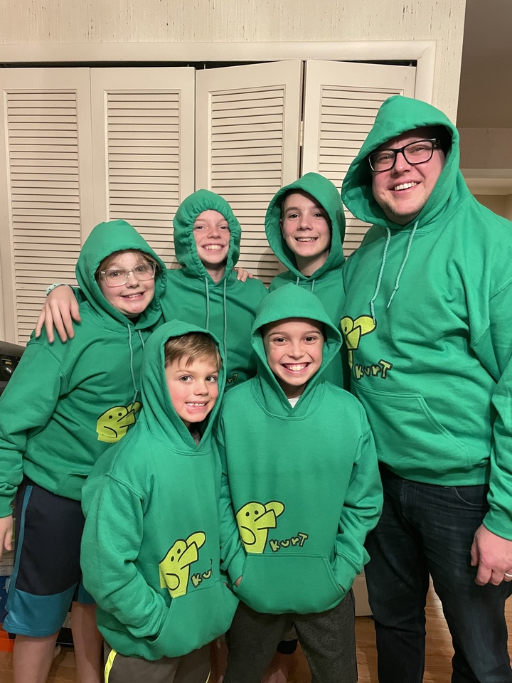 First Design For Sweatshirt By 12 Yr Old Tommy T-Shirt Photo