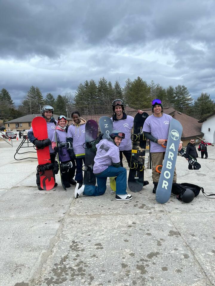 Birthday Snowboard Trip! T-Shirt Photo
