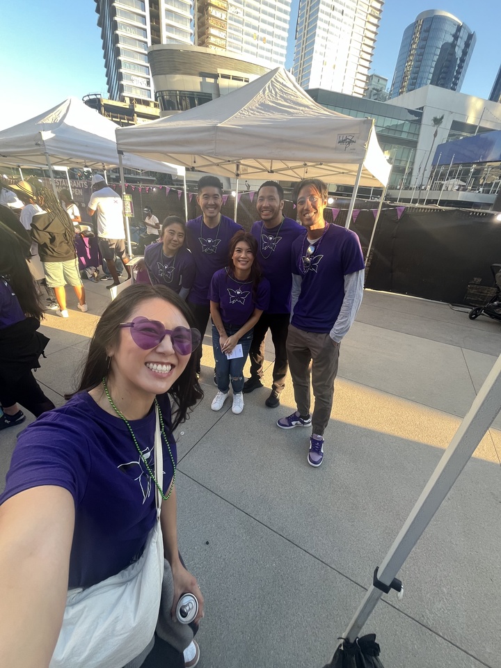 Walk To End Lupus Now 2024   Los Angeles   Team Ungstoppable T-Shirt Photo