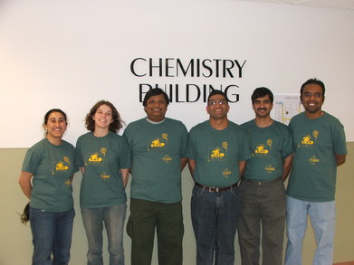 Chow Lab In Wayne State Colors T-Shirt Photo