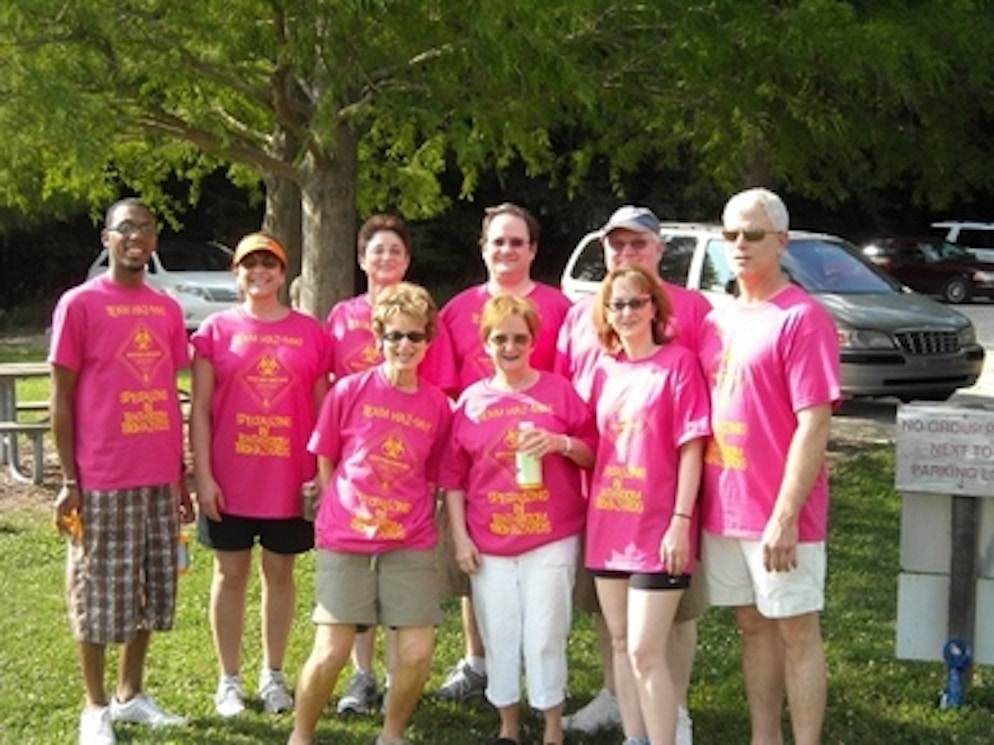 Team Haz Mat: Walking For A Cure For Crohn's Disease!!! T-Shirt Photo