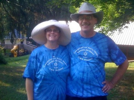 Sporting Custom Ink.Com Shirts @ Camp Saginaw! T-Shirt Photo