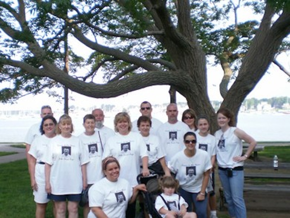 Walking For Johnny T-Shirt Photo