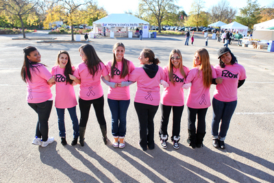 Flow   Making Strides Against Breast Cancer T-Shirt Photo