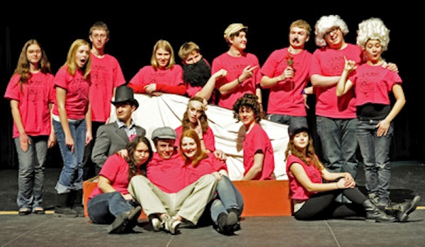 Oregon Hs Cast/Crew Of "Is He Dead?" T-Shirt Photo