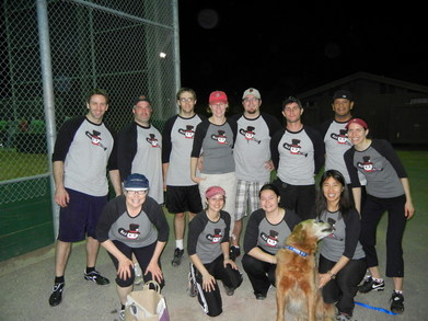 Mad Batters Softball Team T-Shirt Photo