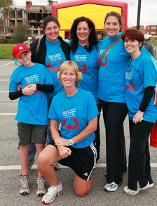 Team Tjt At The Finish Line! T-Shirt Photo