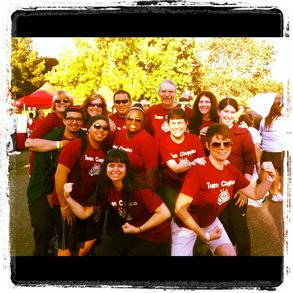 Team Cioppino Rocks The Diabetes Walk! T-Shirt Photo