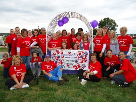 Solomons Nursing Center:  Hands That Serve...Hearts That Care T-Shirt Photo