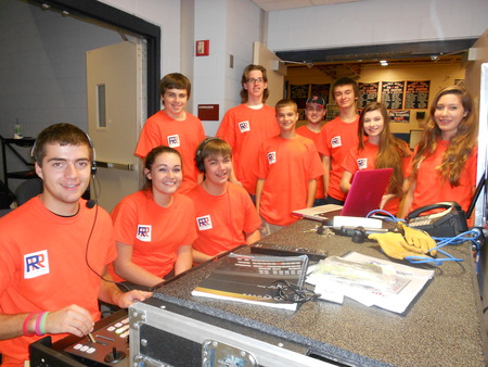 Whs Rebel Report News Crew On Location Shoot T-Shirt Photo