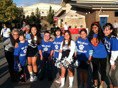 Introducing The 2012 2013 Wildcat Rumbles Special Education Cheer Club! T-Shirt Photo