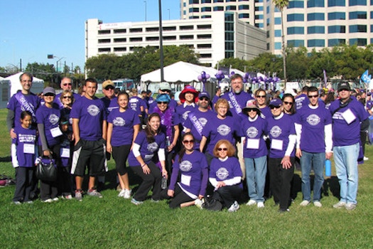 Purple Stride 5 K   Team Swg T-Shirt Photo