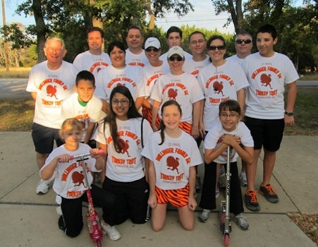 Mallinger Family Turkey Trot T-Shirt Photo