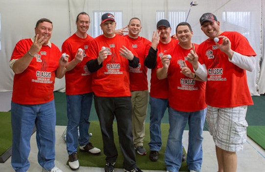 Another Year, Another T Shirt And More Good Times Indoor Golfing. T-Shirt Photo