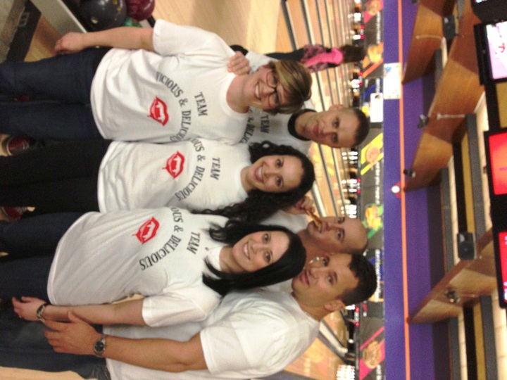 Team Vicious & Delicious Bowls For Charity! T-Shirt Photo