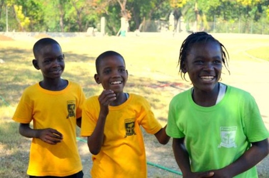 Track Stars Of L'ecole De Choix (Haiti) T-Shirt Photo