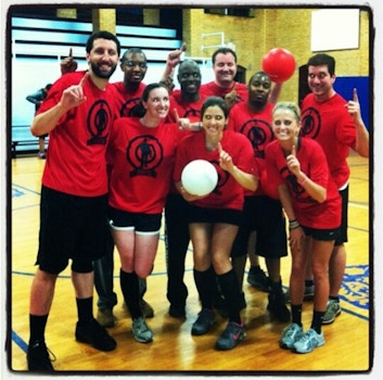 2013 Spring Montclair Dodgeball Champions! T-Shirt Photo