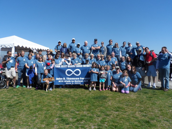 Joining Forces To Walk In Honor Of John B. Thomson, Jr. T-Shirt Photo