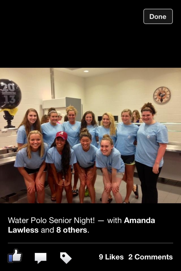 The Elders Of Girls Water Polo. Senior Class Of 2013! T-Shirt Photo