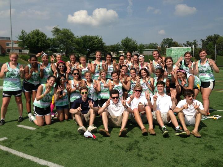 Class Of 2014 Girls With The Win (Wearing Their Brand New Custom Ink Shirts Of Course)! T-Shirt Photo