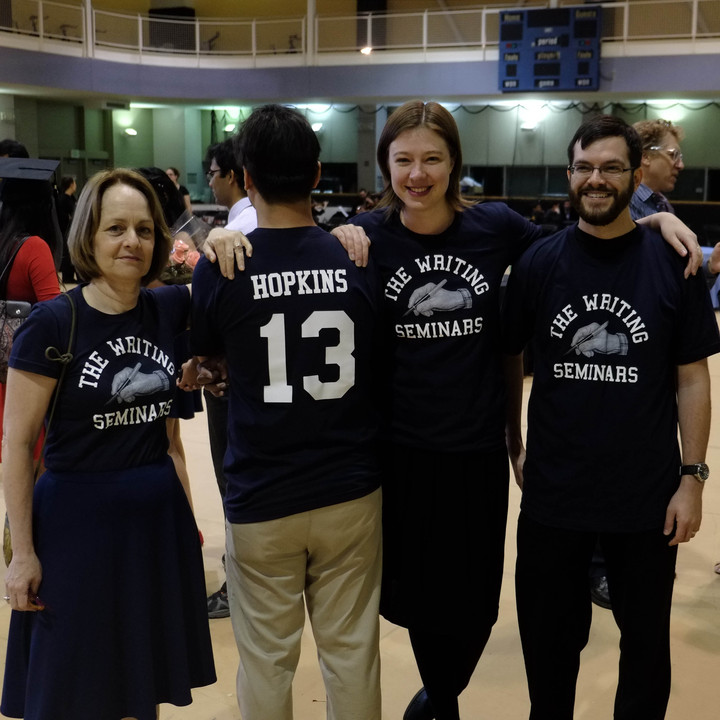 Johns Hopkins Writing Seminars Mfa Graduation 2013 T-Shirt Photo