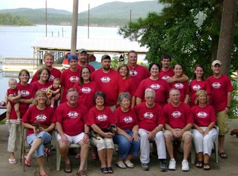 18th Annual Powell Reunion @ Lake Ouachita T-Shirt Photo