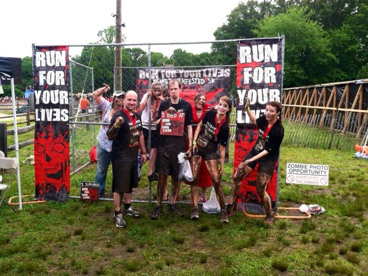 We Looked Really Good Surviving The Zombie Apocalypse! T-Shirt Photo