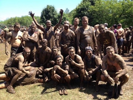 Dirty Dash Team Mud Daubers T-Shirt Photo