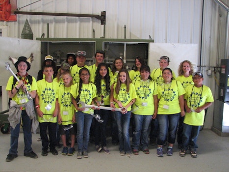 San Juan College Summer Energy Camp At Power Plant T-Shirt Photo