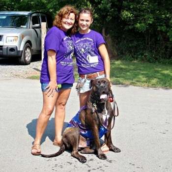 Tails To Trails Dog Walk T-Shirt Photo