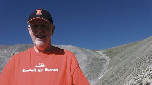 Grandpa Climbes For Everett T-Shirt Photo