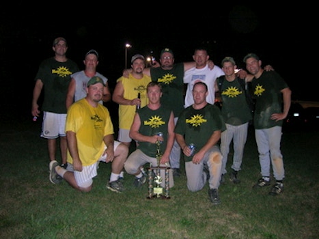 The Home Wreckers Softball Team T-Shirt Photo