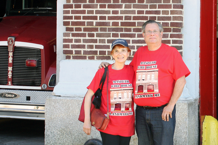 Maspeth Fire House Landmarks Quest T-Shirt Photo