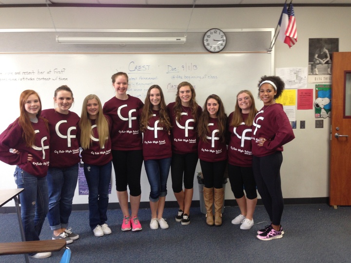 Reppin' Our School Sweatshirt! T-Shirt Photo