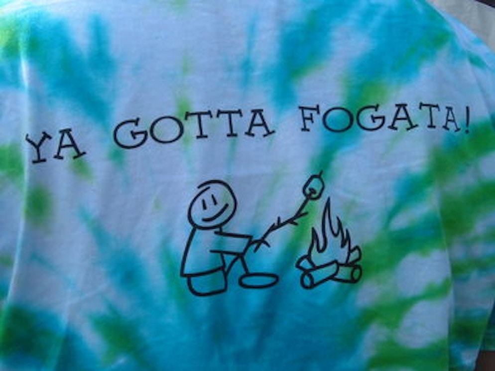 Back Of A Fogata Shirt T-Shirt Photo