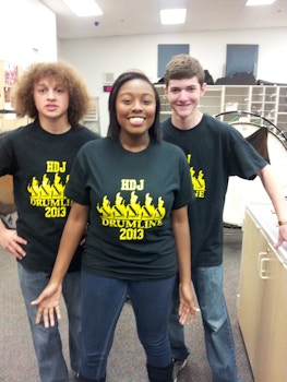 Hdj Drumline Seniors T-Shirt Photo