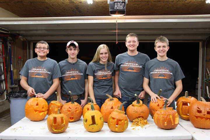 Happy Pumpkin Carving From The Hancock Ffa! T-Shirt Photo