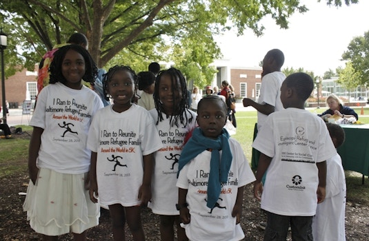 Around The World In 5 K T-Shirt Photo