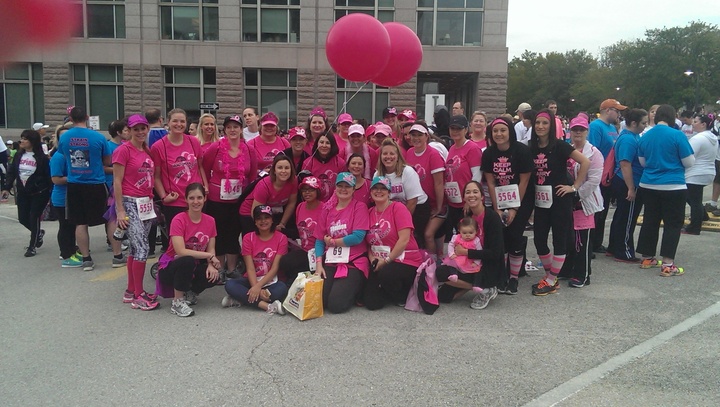 Komen Race Austin Tx  November 10, 2013 T-Shirt Photo