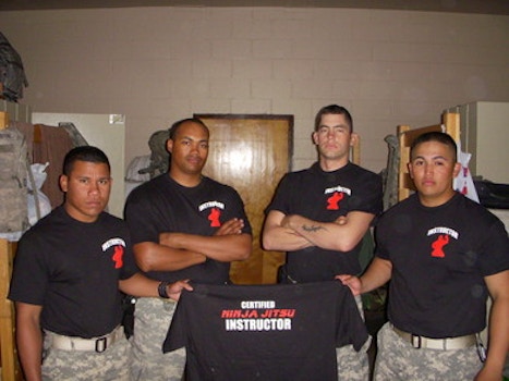 Ninja In The Army T-Shirt Photo