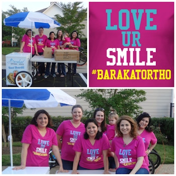 Love Ur Smile #Barakat Ortho T-Shirt Photo