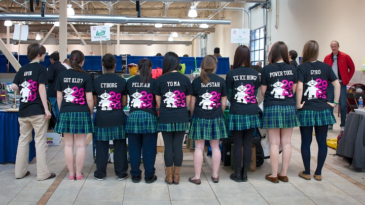 Robots + Kilts = Win T-Shirt Photo