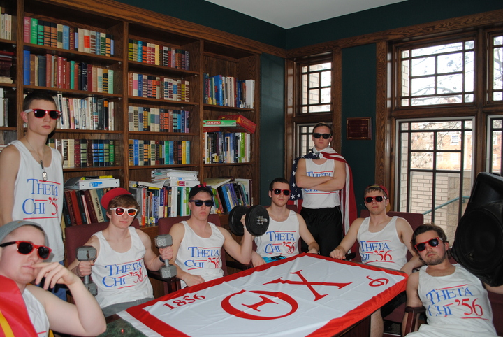 Business As Usual At Theta Chi T-Shirt Photo