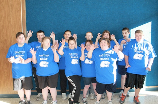 High Point Village Bears  Special Olympics Basketball T-Shirt Photo