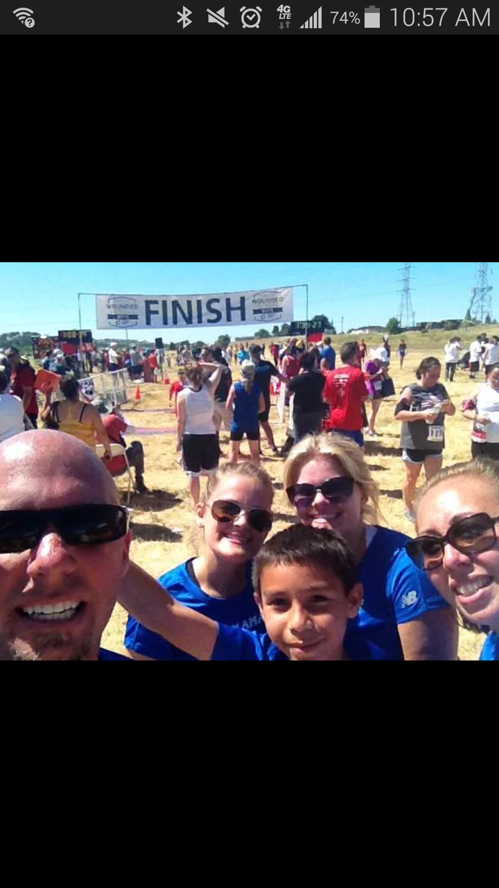 Wounded Veterans Run   Folsom, Ca. T-Shirt Photo