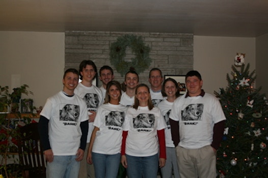 Casey Christmas T-Shirt Photo