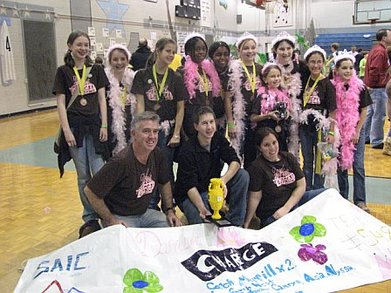 Damsels Win State Robotics Tourney T-Shirt Photo